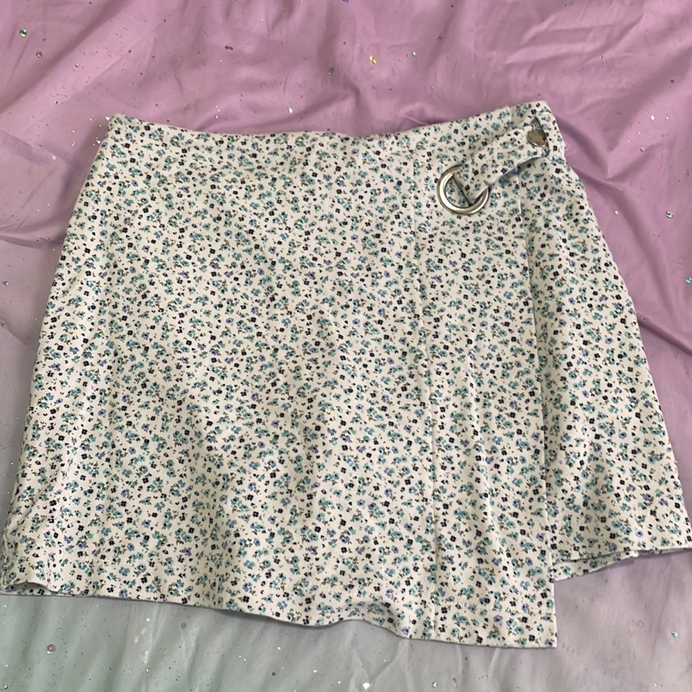 Girls skirt, flower print